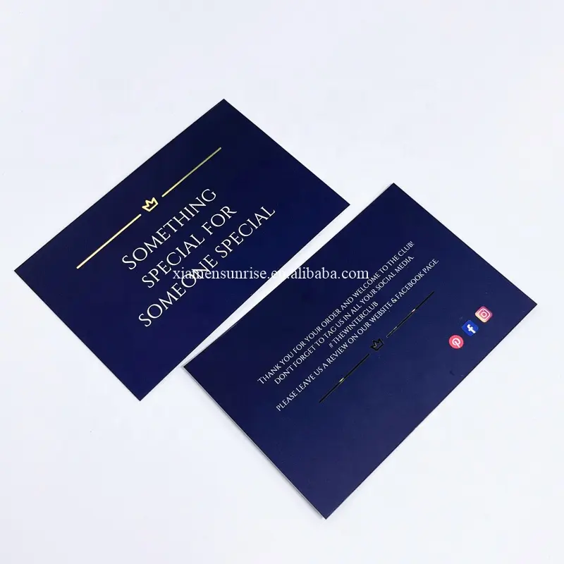 Custom greeting cards logo printing with envelope wedding invitation card making machine thank you card