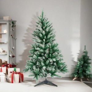 Árbol de Navidad LED Preiluminado Grande y Esponjoso de Resina con Forma de Abeto Frasier y Depósito de Agua - Product Image 4