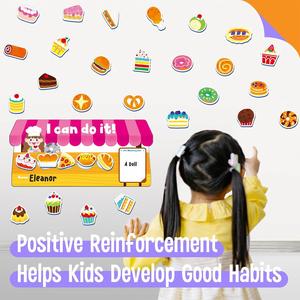 Imanes Magnéticos Ovalados de EVA Impermeables para Refrigerador, Diseño Art Deco, Materiales Seguros para Juegos de Rol y Fomento de la Creatividad - Product Image 3