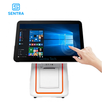 Sentra SK04 Hot-selling 15.6-inch Touchscreen All-in-one Printer Vending System Android/Windows 8GB RAM J4105 Quad-core POS