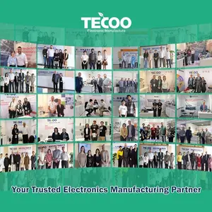 SMT papan PCBA layanan kontrak kustom cetak Turnkey layanan manufaktur elektronik penghenti pabrik
