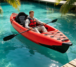 Kayak de pêche gonflable pour 2 personnes, kayak tandem gonflable, kayaks gonflables pour la pêche et les sports de plein air - Product Image 1