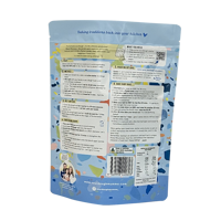Sachet refermable mat imprimé en héliogravure personnalisé, de qualité alimentaire, étanche, pour farine, bicarbonate de soude, pain, gâteau et produits de boulangerie
