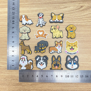 Collection d'accessoires mignons pour chaussures : animaux de dessin animé (<span class=keywords><strong>chat</strong></span>, chien), fleurs et boucles DIY Zhibixing pour décorations de chaussures - Product Image 3