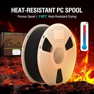 Filament d'imprimante 3D en fibre de carbone PA12-CF, diamètre 1,75/2,85 mm, 1 kg, résistant à la chaleur 175°C, haute résistance aux chocs, anti-usure, léger - Product Image 4