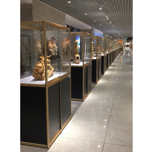 Vitrinas de <span class=keywords><strong>Museo</strong></span> de Vidrio Duraderas, Ecológicas y Reciclables Personalizadas con Iluminación LED, Vitrina Moderna para <span class=keywords><strong>Museo</strong></span> - Product Image 1