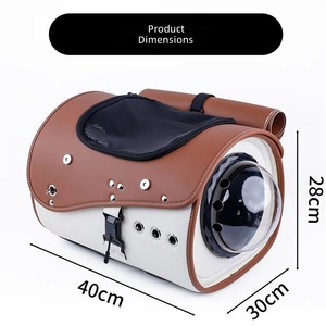 Sacoche arrière en nylon pour <span class=keywords><strong>moto</strong></span> et vélo électrique, nouveau style, pour transport d'animaux de compagnie en extérieur, compatible avec les vélos électriques - Product Image 3