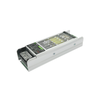 HX-60ALT-24 Triac 0-10V Alimentation LED à intensité variable simple C/V sans ventilateur mince pour intérieur 60W 2A 24V AC/DC Transformateur de pilote LED pour éclairage