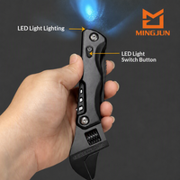 Outil multifonctionnel exclusif transfrontalier : Clé, marteau, pince, couteau pliant portable pour camping et randonnée - Fabriqué en Chine