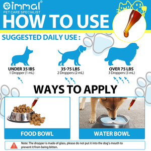 Иммальный 100% натуральный продукт питомник кашель жидкое лечение для кошек и собак облегчение Иммунная добавка питомник кашель для собак - Product Image 2