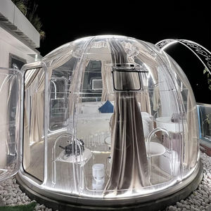 Tende da esposizione in alluminio Full House chiaro alloggio <span class=keywords><strong>resort</strong></span> <span class=keywords><strong>glamping</strong></span> vedere attraverso la casa a cupola - Product Image 5