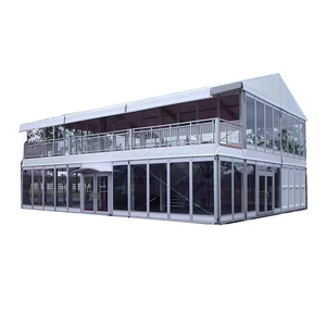 Carpa de Aluminio de Techo Transparente para Bodas, Fiestas y Exposiciones al Aire Libre, Construcción Modular, Estructura de PVC Impermeable para las Cuatro Estaciones - Product Image 1