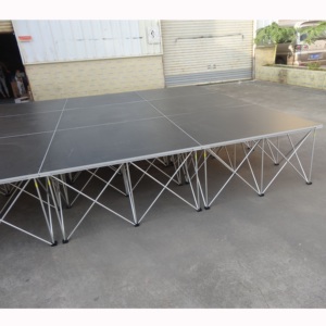 Escenario portátil modular de aluminio de 1x1m para eventos - Product Image 5