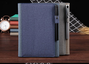 Đơn giản văn phòng kinh doanh xoắn ốc ràng buộc lá lỏng lẻo ba lần máy tính xách tay Bộ Quà Tặng in dòng - Product Image 5