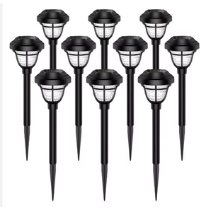 مصباح أرضي خارجي على شكل فطر يعمل بالطاقة الشمسية <span class=keywords><strong>LED</strong></span> مقاوم للماء IP44، يعمل بالبطارية، متعدد الألوان لتزيين الحدائق والمناظر الطبيعية - Product Image 1