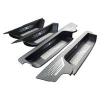 Seuil de porte LED en alliage d'aluminium pour Toyota Alphard Vellfire Lexus LM, pédale de bienvenue, seuil de porte coulissant en aluminium, séries AH20 30 40