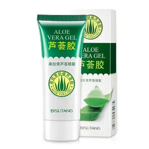 Private Label Custom Natural Organic Aloe Vera Extract Acne Whitening Aloe Vera Soothing Gel for Face