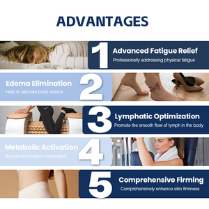 Máquina de Masaje Corporal Profesional Aston 2026 de Acero Inoxidable con Rodillos para Drenaje Linfático y Luz Infrarroja para la Celulitis - Product Image 4