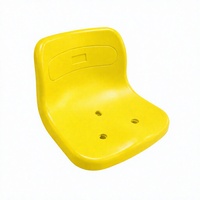 Siège de tribune en HDPE à dossier moyen pour extérieur, installation facile avec accessoires offerts pour stades de football