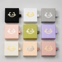 Boîte à tiroir coulissant en carton rose de luxe au prix d'usine, emballage personnalisé pour bijoux, boîte cadeau pour les petites entreprises