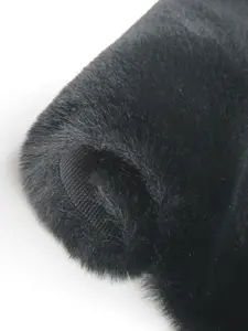 Luxurious Soft Rabbit Faux Fur Fabric For Garment / Blanket/ Carpet