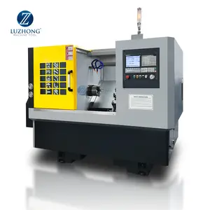 China Alta Precisão Inclinado Bed Máquina Torno CNC Metal Automático Torneamento Torno TCK6340S