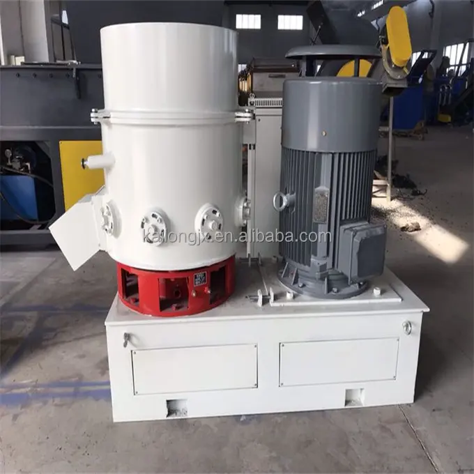 Kailong 기계 500L 90KW 300 ~ 350 키로그램/시간 HDPE LDPE PP PE 필름 agglomerator 플라스틱 재활용