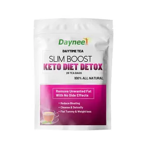 Custom Slimming Tea Bag Best Lose Weight Fast Private Label Organic Diet Detox Flat Tummy Herbal Slim Keto Tea