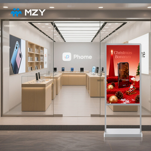 Kiosque de commande automatique tactile IR pour restaurant, affichage numérique sur pied avec animation pour ascenseur et usage commercial, résolution 4K - Product Image 1