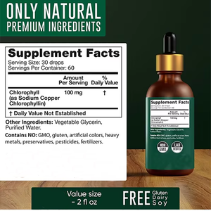 LY OEM <span class=keywords><strong>Chlorophyll</strong></span> Supplument <span class=keywords><strong>Chlorophyll</strong></span> cairan tetes Vegan Liquid <span class=keywords><strong>Chlorophyll</strong></span> suplemen - Product Image 4
