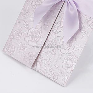De nombreuses couleurs en stock, design spécial, personnalisation du logo, impression en relief, carte <span class=keywords><strong>d</strong></span>'invitation pour fête ou mariage - Product Image 5