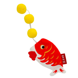 Juguetes para gatos de Año Nuevo, peces koi que llegan a la orilla para la buena suerte, hierba gatera, limpieza de dientes para gatitos, artículos para mascotas de compañía - Product Image 5