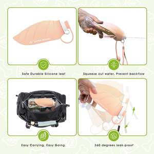 Botella de agua para perros Superdesign de 580 ml, portátil, a prueba de fugas, para perros pequeños a grandes, para viajes. - Product Image 3