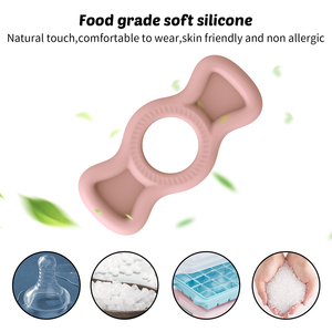 可水洗硅胶阴茎环男性射精食品级ABS避孕套性享受配件 - Product Image 4