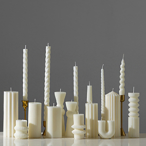 แม่พิมพ์ซิลิโคนสำหรับทำเทียนหอม3D ทันสมัย - Product Image 6