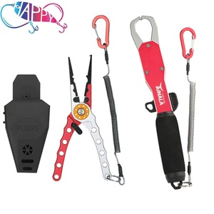 <span class=keywords><strong>Pince</strong></span> de pêche en aluminium multicolore <span class=keywords><strong>Pince</strong></span> à anneau fendu Coupeur de ligne en acier au tungstène Outil de pêche multifonction Pesca - Product Image 6