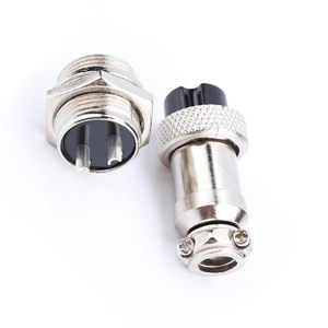 Connettore Maschio GX12 a 4 Pin per Aviazione, Angolo Retto, Tipo <span class=keywords><strong>DIN</strong></span> per Montaggio su Pannello - Product Image 1