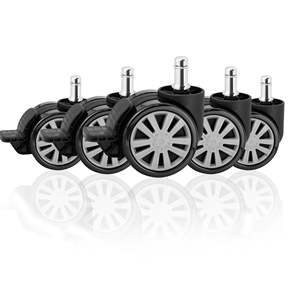 Mới Đến Hiện Đại Ghế Văn Phòng 2.5 Inch Xoay Da Có Thể Điều Chỉnh Tựa Đầu Sắt Nhung Đầy Màu Sắc Nylon Bánh Xe Nhà Máy Tính - Product Image 1