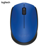 Untuk Logitech M171 Mini Wireless Mouse Antarmuka USB LED Backlit Notebook/Komputer Desktop Penggunaan Bisnis Kantor Hitam/Merah/Biru