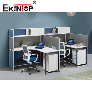 Ekintop Fancy Kantoormeubilair Benodigdheden 2 Persoons Kantoortafel Werkstations Bureau