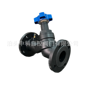 วาล์วควบคุมการไหล Cas Kpf แบบหน้าแปลน ขนาด 32-300 มม. วาล์วปรับแรงดันแบบแมนนวลสำหรับระบบทำความร้อน - Product Image 3