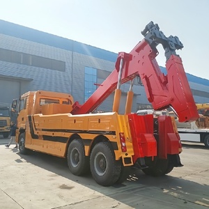 Camion de dépannage intégré 6x4 de 20 tonnes, un camion pour un véhicule, pour le sauvetage routier en cas de panne, fourni directement par l'usine - Product Image 4