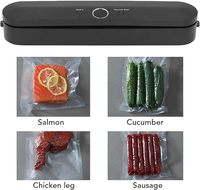 Machine à sceller sous vide électrique portable 120kPa scellant alimentaire rechargeable 3 en 1 avec logo personnalisé pour le stockage des aliments