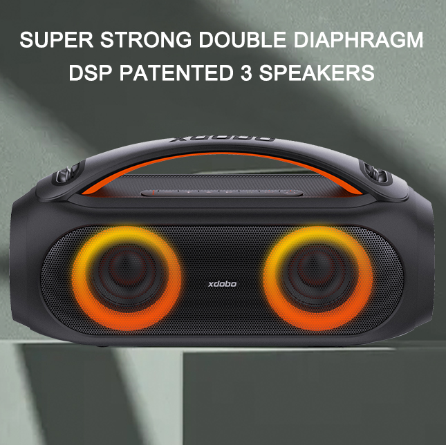 xdobo Vibe Plus Bluetooth ポータブルスピーカー Amazon.co.jp: xdobo vibe plus ブルートゥーススピーカー 重