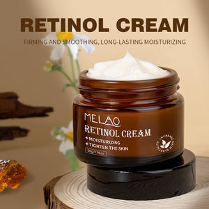 Crema facial nutritiva orgánica de 55ml para eliminar arrugas, crema facial de colágeno de retinol antienvejecimiento con vitamina de ácido hialurónico - Product Image 2