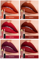 Gloss à lèvres mat vegan, cruelty-free, waterproof, anti-bavures, longue tenue, effet permanent, texture non collante