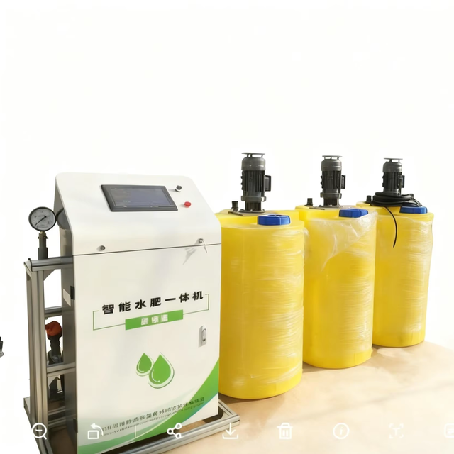 IoT Intelligent Fertigation System 3-Channel 380V Automatic Water Fertilizer Integrated Irrigation Machine for Agriculture