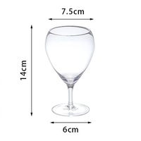 Verre à vin en cristal pour raisins blancs, verre haut pour jus, verre à champagne, verre à cocktail haut de gamme pour la maison