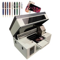 Printer Inkjet UV Pintar Fninkjet Ukuran A4/A3/A2/A1 Otomatis Flatbed untuk Kulit, Flex, Semua Bahan dengan Print Head XP600