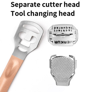 Atacado Aço Inoxidável Calo Removedor <span class=keywords><strong>Foot</strong></span> File Scraper <span class=keywords><strong>Pedicure</strong></span> Ferramentas Dead Skin Remover para Saltos Pés - Product Image 6